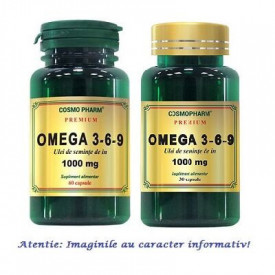 ULEI SEMINTE DE IN (OMEGA 3-6-9) 60CPS + 30CPS GRATIS