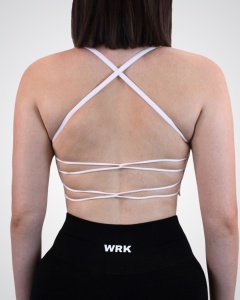 Bustiera Sport WRK Align, White - WRKOUTLAB - Img 3