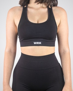 Bustieră Sport WRK Sculpt, Black - WRKOUTLAB - Img 2