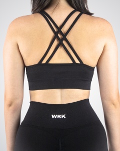 Bustieră Sport WRK Sculpt, Black - WRKOUTLAB - Img 3