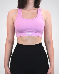 Bustieră Sport WRK Sculpt, Pink Purple - WRKOUTLAB - Img 2