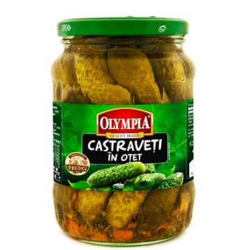 Castraveti in otet 6-9cm Olympia 720g, NM22397