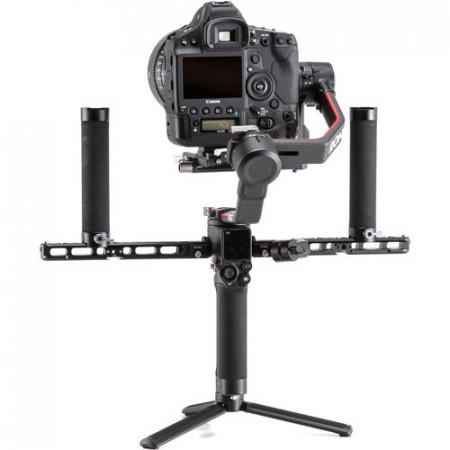 Maner dublu Twist Grip DJI Ronin RS2/RSC2, brat exten stanga+dreapta, 2 x maner NATO eliberare rapida, NM/ CP.RN.00000096.01, Negru