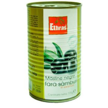 Masline negre fara samburi Ethras 2Kg, NM22790