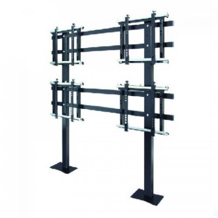 OMB STANDYALL - stand fix pentru VIDEOWALL, 2x2 back, landscape