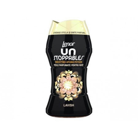 Perle parfumate Lenor Unstoppables Lavish, 140 g, Negru