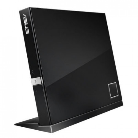 Blu-ray Combo extern ASUS SBC-06D2X-U, 6x BD-ROM, 8x DVD+/-R, USB 2.0, NM/ SBC-06D2X-U/BLK/AS, Negru