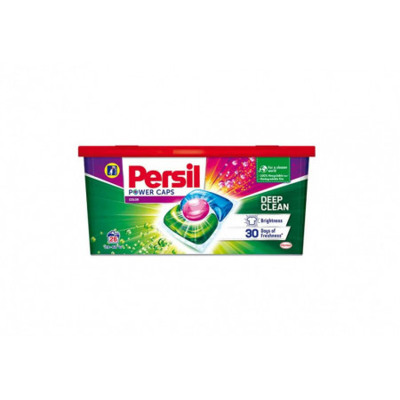 Detergent automat capsule Persil Power Caps color, 26 spalari, Multicolor