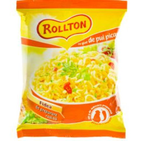 Fidea instant cu gust picant de pui Rollton 5 x 60g, NM22439