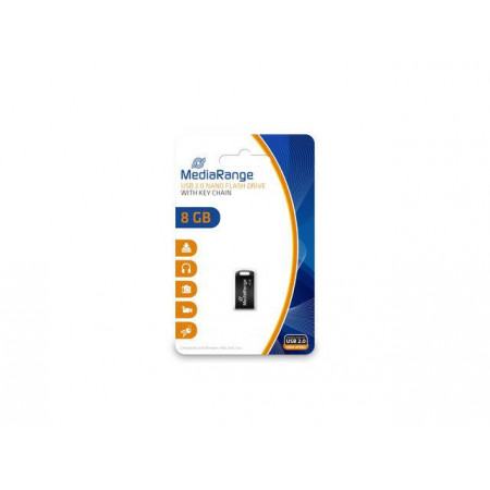 MediaRange USB 2.0 nano flash drive, 8GB