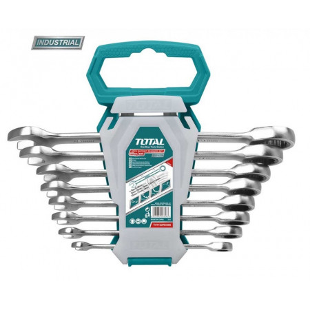 Set 8 chei combinate cu clichet (INDUSTRIAL)