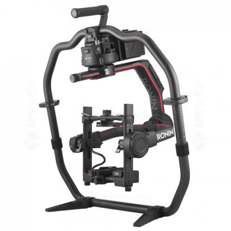 Stabilizator DJI Ronin 2 Combo Professional, 3 axe, 13.6kg, timp de functionare 8 ore, 4280 mAh, NM/ CP.ZM.00000011.03, Negru