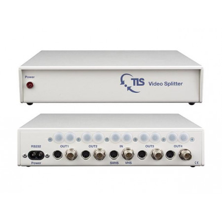 TLS Video Splitter 1/4 - distribuitor semnal Video Compus / S-Video