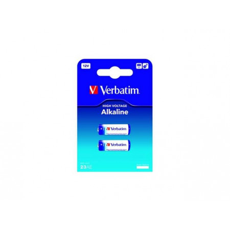 Verbatim 23AE (MN21/A23) Battery Alkaline 12V 2 Pk