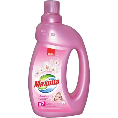 Balsam de rufe Sano Maxima Sensitive, Hygienic, 2L, 20 spalari, Roz