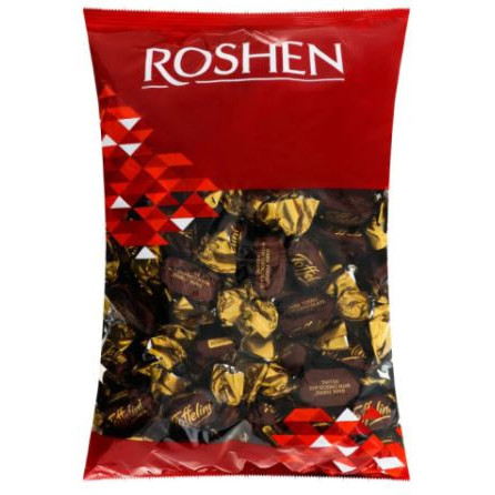 Caramele cu ciocolata Roshen Toffelini 1Kg, NM23905