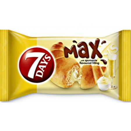 Croissant umplut cu crema cu aroma de vin spumant 7 Days Max, NM23336