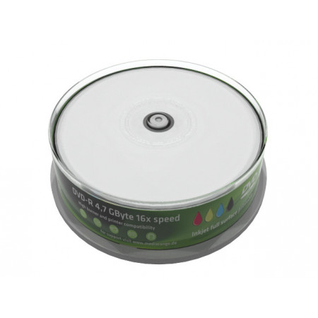 MediaRange DVD-R 16x Print Cake25