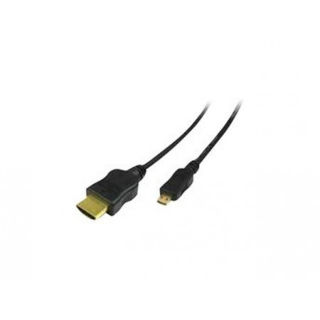 MediaRange HDMI Cable Version 1.4 with Gold-Plated black 1M