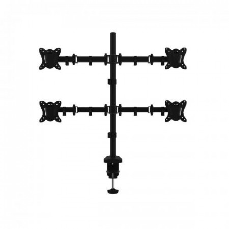Omega -Monitor Desk Mount Quadruple Max Vesa 100X100