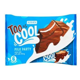 Prajitura umpluta cu lapte Roshen Too Cool 270g, NM26528