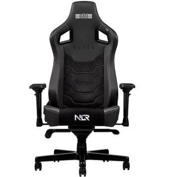 Scaun gaming Next Level Racing Elite, piele neagra, perna lombara, NM/ NLR-G005, Negru