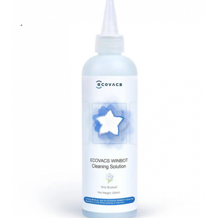 Solutie curatare Winbot 230ml Ecovacs, aroma Wild Bluebell, NM/ W-SO01-0004, Alb