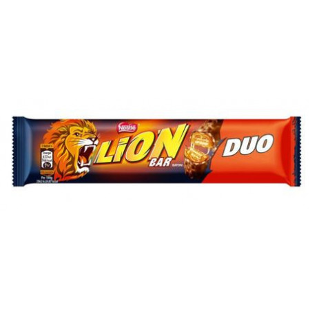 Baton de ciocolata cu umplutura de caramel Lion 2 bucati 60g, NM26538
