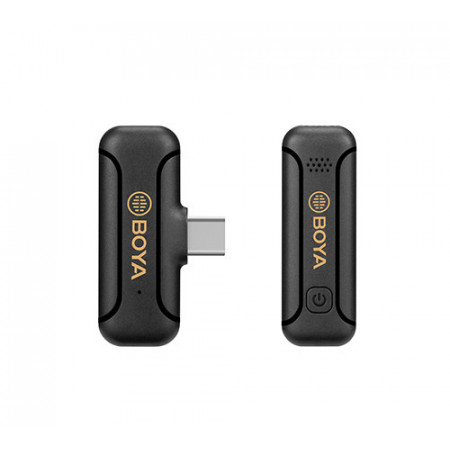 Boya BY-WM3T2-U1 Digital True-Wireless Microphone, USB Type-C Mobiles (2.4 GHz)