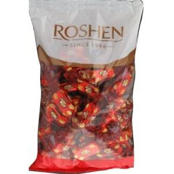 Caramele moi cu alune invelite in glazura de ciocolata Roshen Candy Nut 1Kg, NM21856