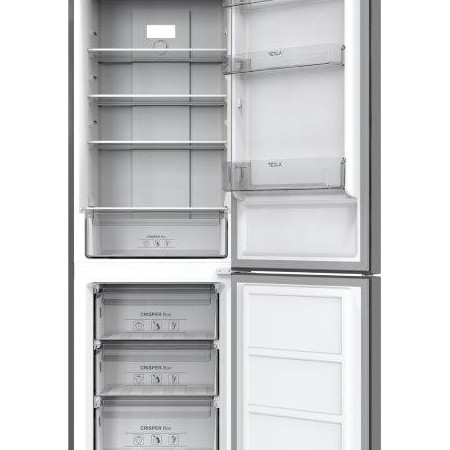 Combina frigorifica Tesla, 293 L, Inox,185.8 cm inaltime, No Frost, display, NM/ RC3200FHX1, Inox