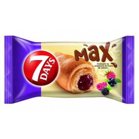 Croissant umplut cu crema de fructe de padure 7 Days Max, NM23335