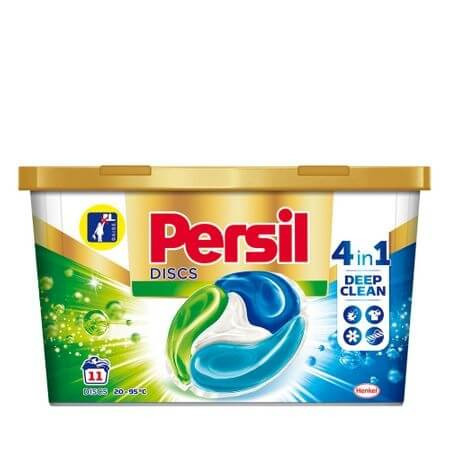 Detergent automat capsule Persil Discs Universal 4 in 1, 11 spalari, Multicolor