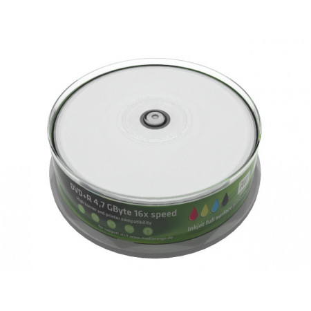 MediaRange DVD+R 16x Print Cake25