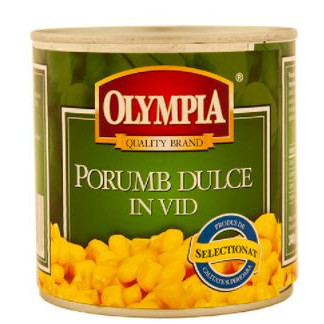 Porumb dulce in vid Olymplia 340g, NM22403