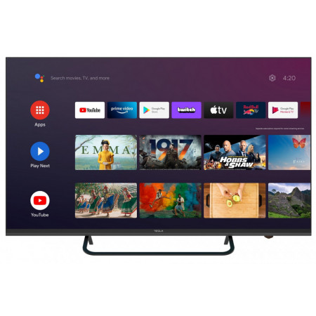 Televizor DLED Tesla NM/50E625BUS, 127 cm, Smart, Android 9, 4k UHD, LED, CI+, Negru