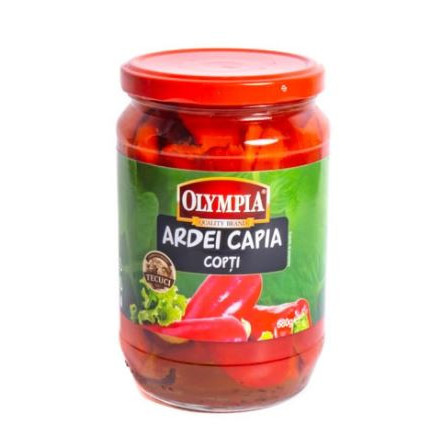 Ardei capia copti in otet Olympia 720g, NM22577
