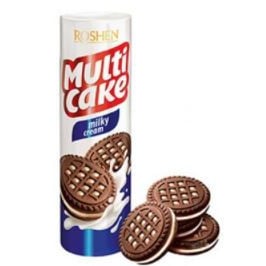 Biscuiti umpluti cu crema de lapte Roshen Multi Cake 180g, NM21946