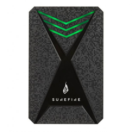 HDD extern SureFire GX3 Bunker Gaming 2 TB, 2.5 inch, USB 3.2 Gen 1, iluminare RGB, NM/ 53682, Negru