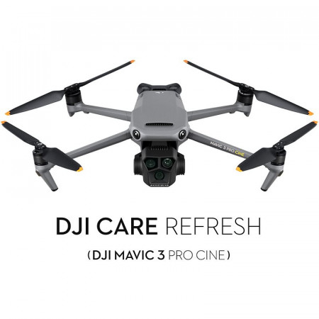 Licenta electronica DJI 1 an Mavic 3 Pro Cine Care Refresh, NM/ CP.QT.00008118.01, Albastru
