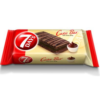 Prajitura cu umplutura de ciocolata 7 Days Cake Bar 16 x 32g, NM23472