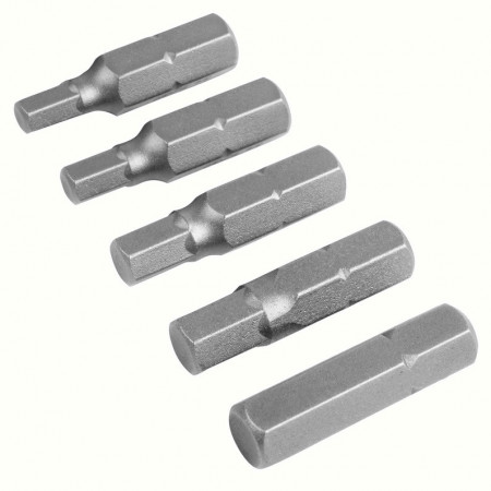 Set 5 bucati de varf de surubelnita, 9/64"-5/32"-3/26"-7/32"