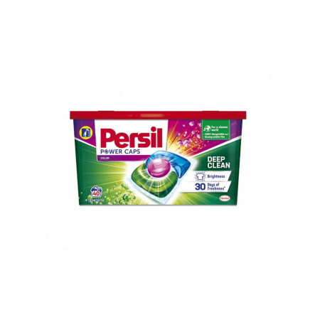 Detergent automat capsule Persil Power Caps Color, 40 spalari, Multicolor