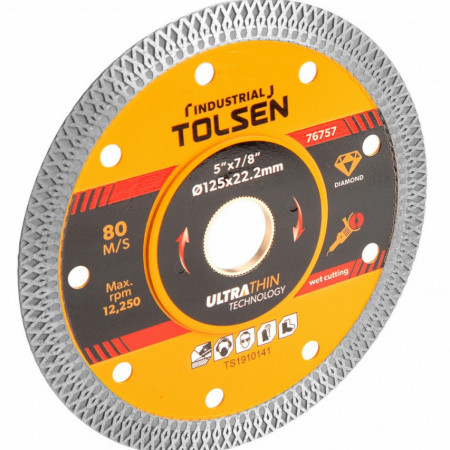 Disc diamantat de taiere continu, 115 x 22.2 x 1.2 mm, lama