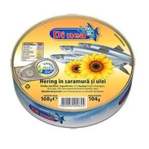 Hering in saramura si ulei Di Nea 160g, NM26708