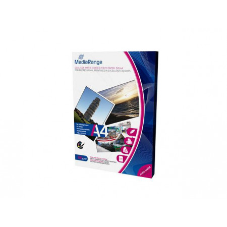 MediaRange DIN A4 Photo Paper for inkjet print, 250g, 50 sheets