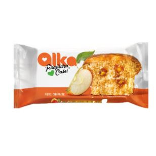 Mini prajitura casei cu mere confiate Alka 10 x 60g, NM24955