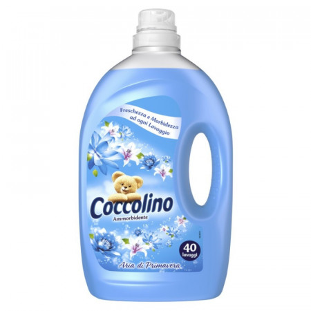 Balsam de rufe Coccolino Ammorbidente Aer de Primavara 3l, 40 spalari, Albastru