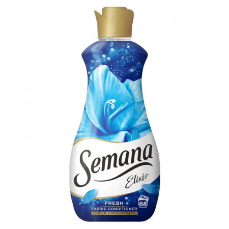 Balsam de rufe superconcentrat Semana Elixir Fresh, 68 spalari, 1.7 L, Albastru