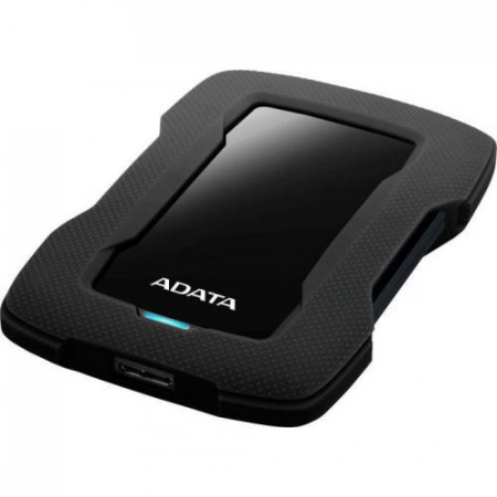 HDD extern Adata Durable HD330 5 TB, shock sensor 2.5", USB 3.2, NM/ AHD330-5TU31-CBK, Negru